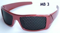 Rasterbrille Vision Fix Elegant (rot)