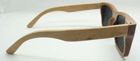 Hölzerne Rasterbrille BAMBOO