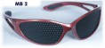 Rasterbrille Vision Fix Sport (rot)